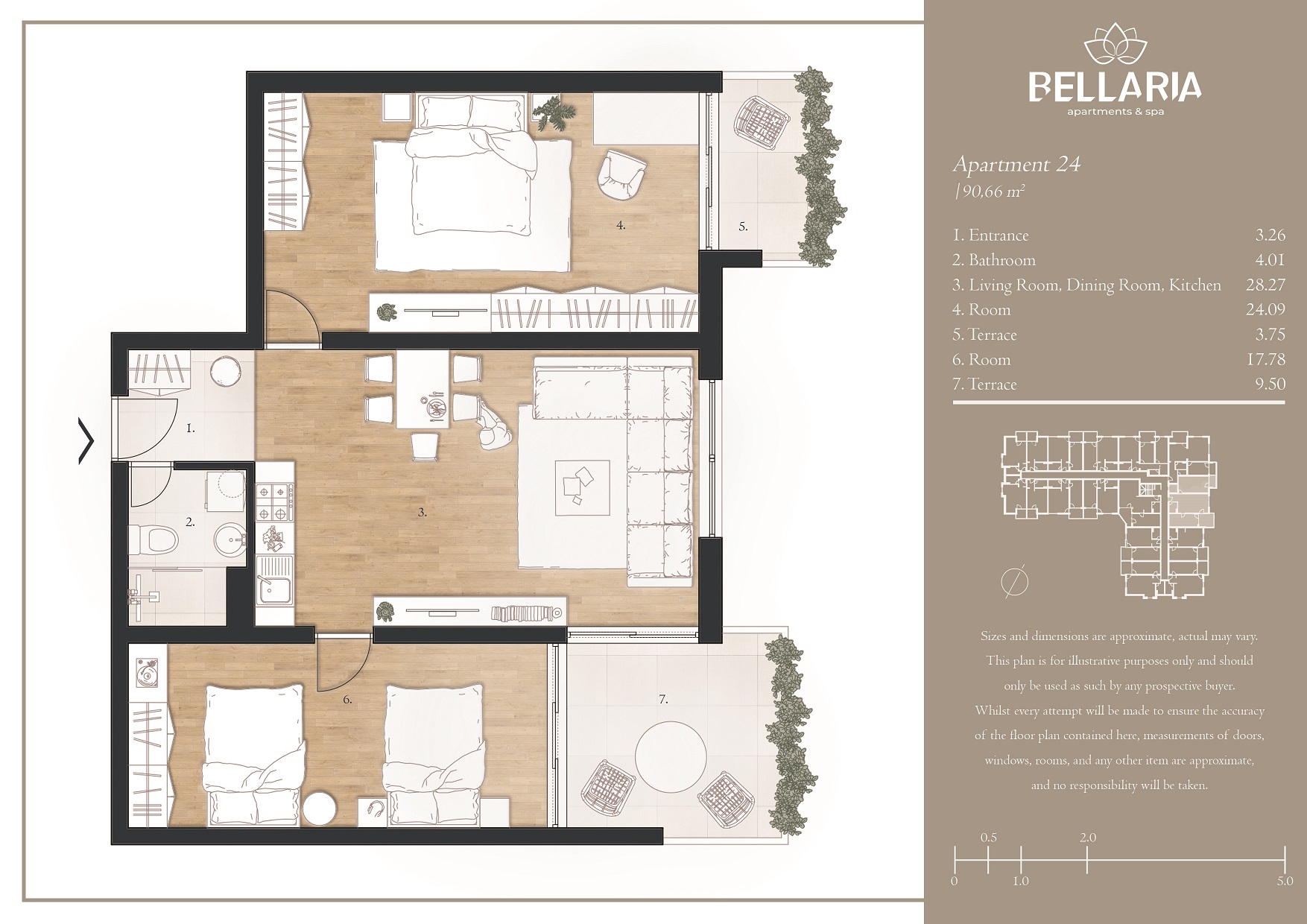 TWO BEDROOM